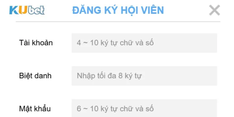 Đăng Ký KUBET - Hướng Dẫn Mở Tài Khoản Chỉ Trong 2 Phút 2 Các quy định cơ bản mở tài khoản